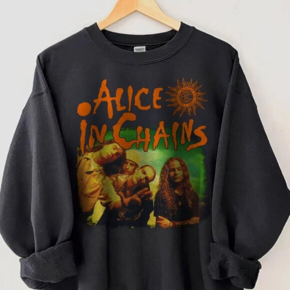 Vintage Alice In Chains Band Unisex Graphic Sweatshirt, Alice In Chains shirt - Picture 2 of 4